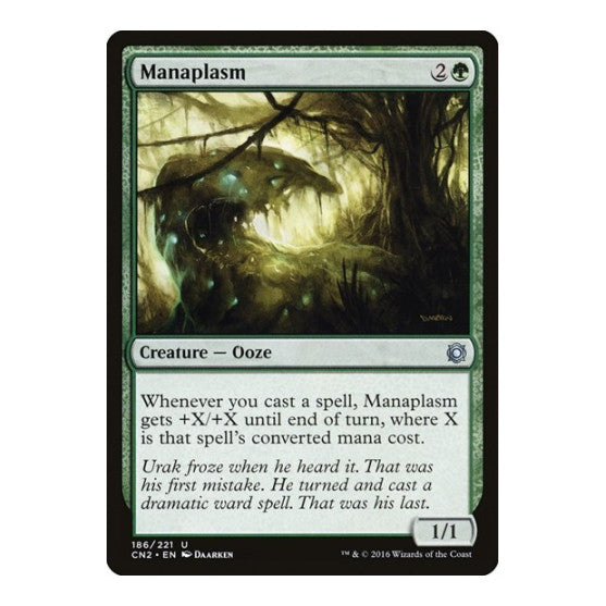 Manaplasm (CN2) #186 Uncommon (Lightly Played) Conspiracy: Take the Crown Magic: The Gathering: 2016