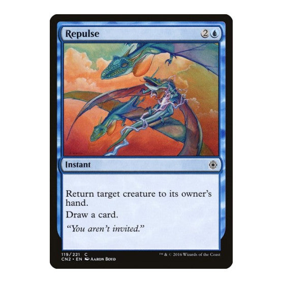 Repulse (CN2) #119 Common (Lightly Played) Conspiracy: Take the Crown Magic: The Gathering: 2016