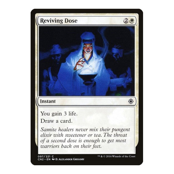 Reviving Dose (CN2) #97 Common (Lightly Played) Conspiracy: Take the Crown Magic: The Gathering: 2016