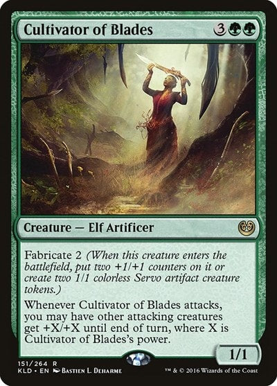 Cultivator of Blades (KLD) #151 Rare (Lightly Played) Kaladesh Magic: The Gathering: 2016