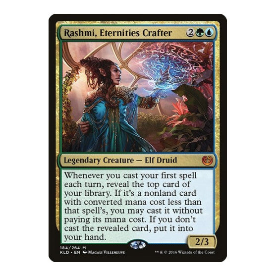 Rashmi Eternities Crafter (KLD) #184 Mythic Rare (Heavily Played) Kaladesh Magic: The Gathering: 2016