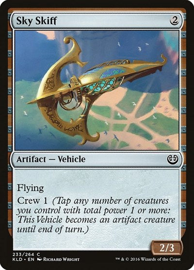 Sky Skiff (KLD) #233 Common (Lightly Played) Kaladesh Magic: The Gathering: 2016