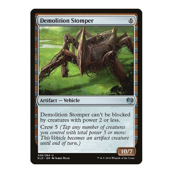 Demolition Stomper (KLD) #206 Uncommon (Lightly Played) Kaladesh Magic: The Gathering: 2016