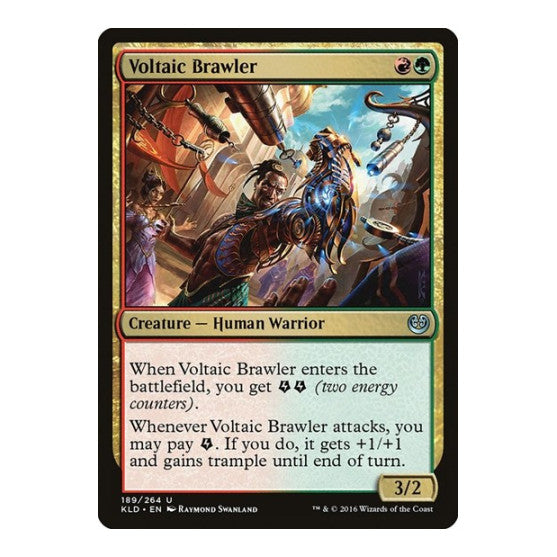 Voltaic Brawler (KLD) #189 Uncommon (Moderately Played) Kaladesh Magic: The Gathering: 2016