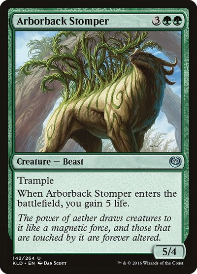 Arborback Stomper (KLD) #142 Uncommon (Lightly Played) Kaladesh Magic: The Gathering: 2016