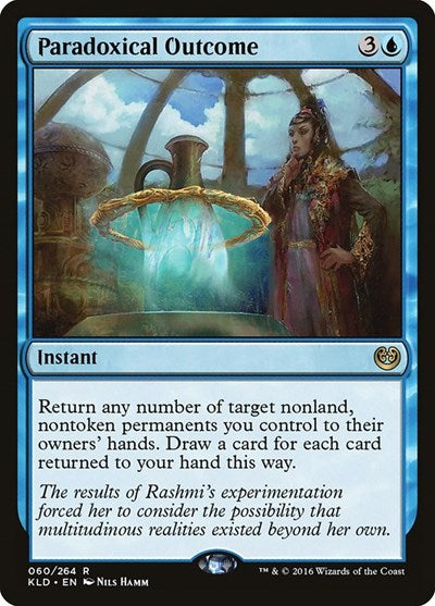 Paradoxical Outcome (KLD) #60 Rare Kaladesh Magic: The Gathering: 2016