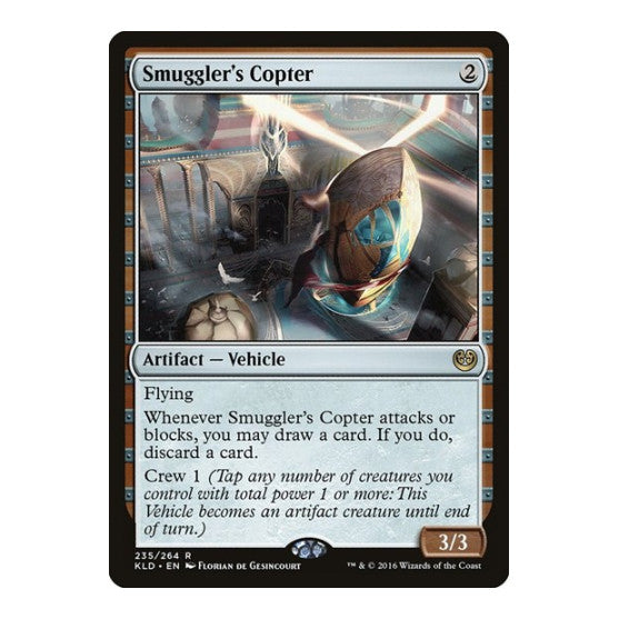 Smugglers Copter (KLD) #235 Rare (Lightly Played) Kaladesh Magic: The Gathering: 2016