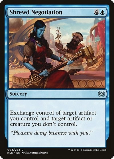 Shrewd Negotiation (KLD) #64 Uncommon (Lightly Played) Kaladesh Magic: The Gathering: 2016