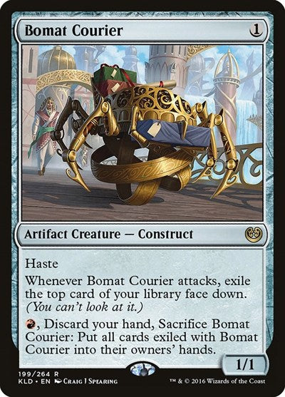 Bomat Courier (KLD) #199 Rare (Lightly Played) Kaladesh Magic: The Gathering: 2016
