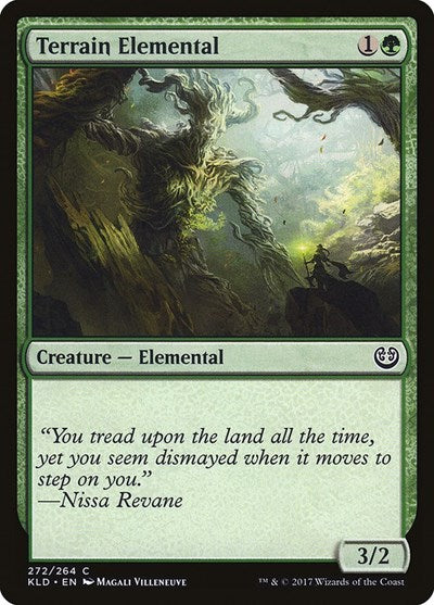 Terrain Elemental (KLD) #272† Common (Near Mint) Kaladesh Magic: 2016
