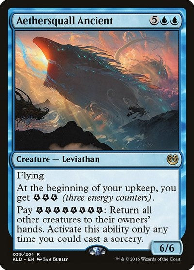 Aethersquall Ancient (KLD) #39 Rare Kaladesh Magic: 2016