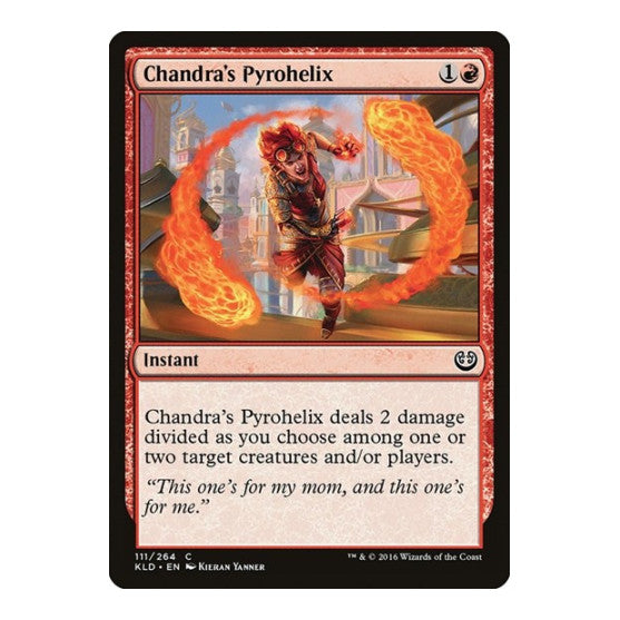 Chandras Pyrohelix (KLD) #111 Common (Moderately Played) Kaladesh Magic: The Gathering: 2016