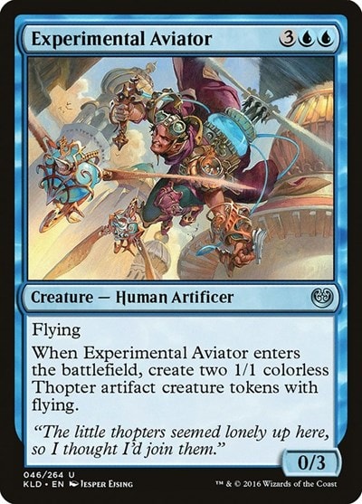 Experimental Aviator (KLD) #46 Uncommon (Lightly Played) Kaladesh Magic: The Gathering: 2016