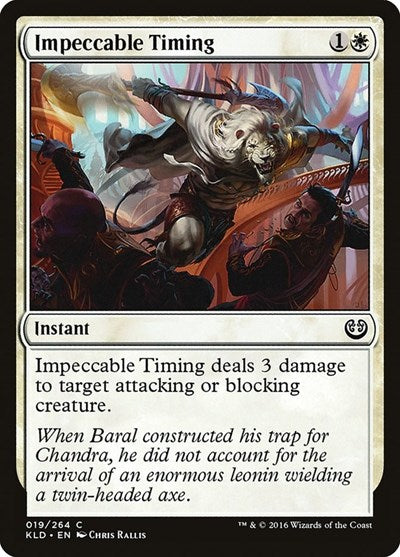 Impeccable Timing (KLD) #19 Common (Moderately Played) Kaladesh Magic: The Gathering: 2016