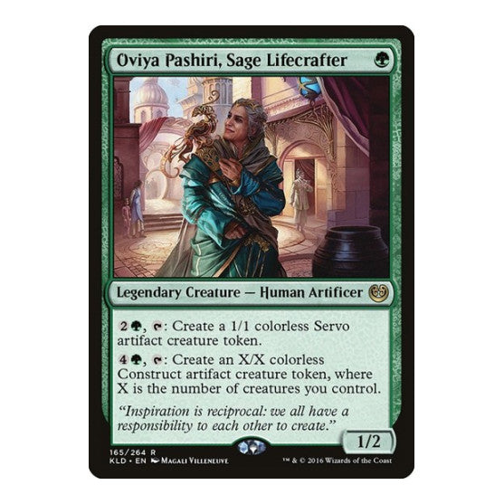 Oviya Pashiri, Sage Lifecrafter (KLD) #165 Rare (Lightly Played) Kaladesh Magic: The Gathering: 2016