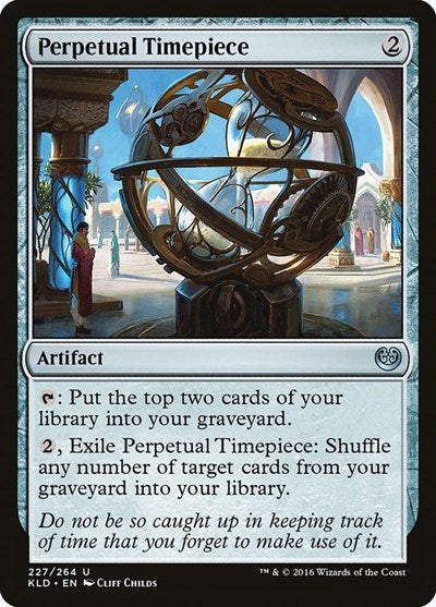 Perpetual Timepiece (KLD) #227 Uncommon (Lightly Played) Kaladesh Magic: The Gathering: 2016