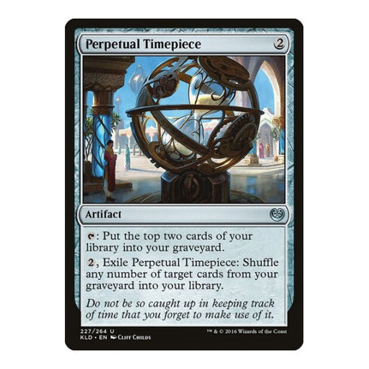 Perpetual Timepiece (KLD) #227 Uncommon (Lightly Played) Kaladesh Magic: The Gathering: 2016