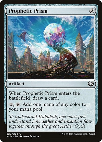 2016 Magic: Kaladesh (KLD) - Prophetic Prism (#229, Common) (Lightly Played)