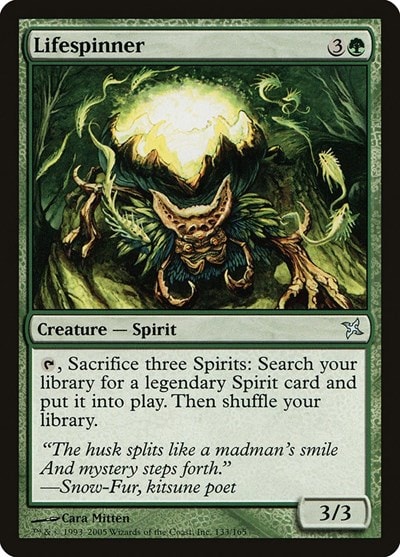 Lifespinner (BOK) #133 Uncommon (Heavily Played) Betrayers of Kamigawa Magic: The Gathering: 2005