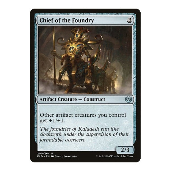 Chief of the Foundry (KLD) #200 Uncommon (Lightly Played) Kaladesh Magic: The Gathering: 2016