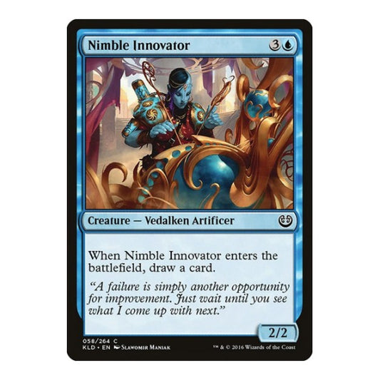 Nimble Innovator (KLD) #58 Common (Lightly Played) Kaladesh Magic: The Gathering: 2016