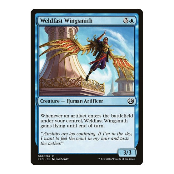 Weldfast Wingsmith (KLD) #69 Common (Lightly Played) Kaladesh Magic: The Gathering: 2016
