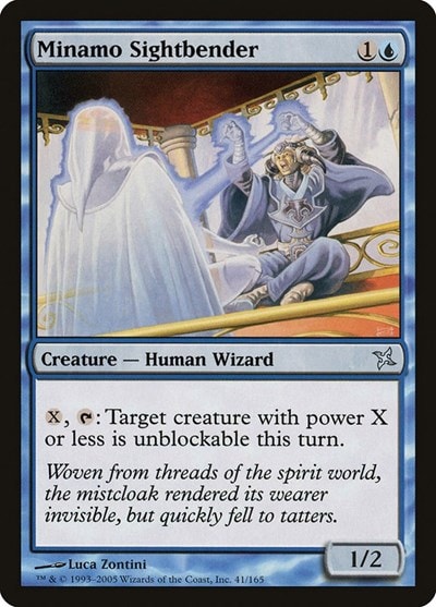 Minamo Sightbender (BOK) #41 Uncommon (Lightly Played) Betrayers of Kamigawa Magic: The Gathering: 2005