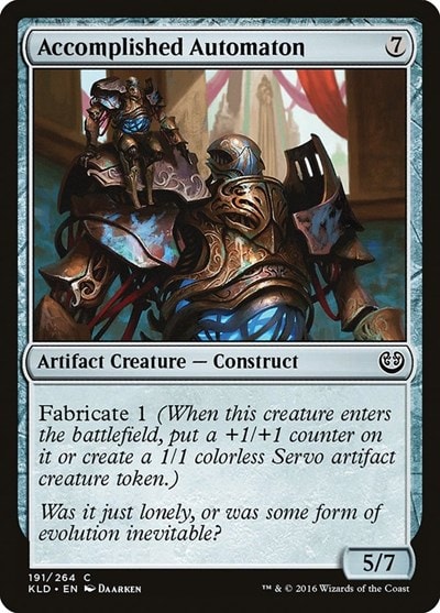 Accomplished Automaton (KLD) #191 Common (Lightly Played) Kaladesh Magic: The Gathering: 2016