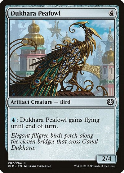Dukhara Peafowl (KLD) #207 Common Kaladesh Magic: The Gathering: 2016