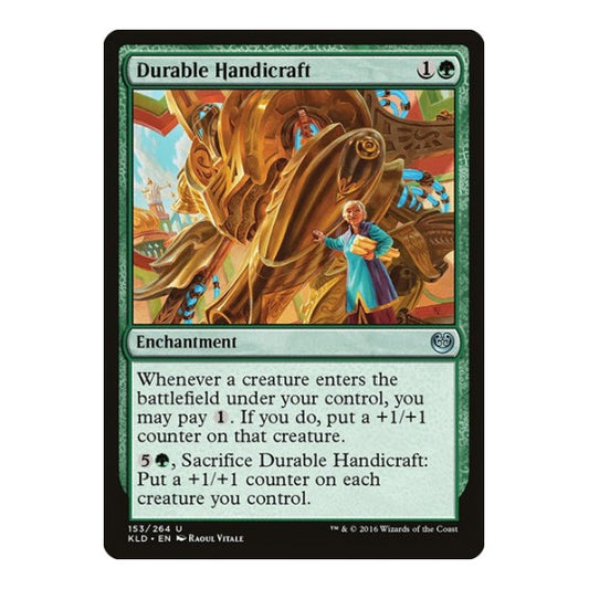 Durable Handicraft (KLD) #153 Uncommon (Moderately Played) Kaladesh Magic: The Gathering: 2016