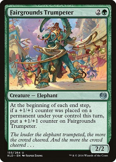 Fairgrounds Trumpeter (KLD) #155 Uncommon (Lightly Played) Kaladesh Magic: The Gathering: 2016