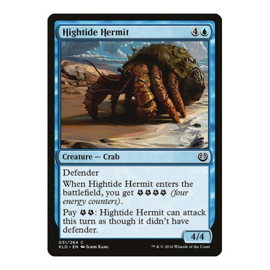 Hightide Hermit (KLD) #51 Common (Lightly Played) Kaladesh Magic: The Gathering: 2016