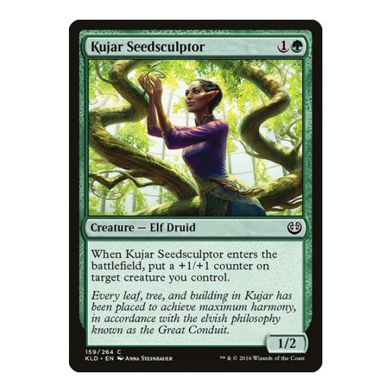 Kujar Seedsculptor (KLD) #159 Common (Lightly Played) Kaladesh Magic: The Gathering: 2016