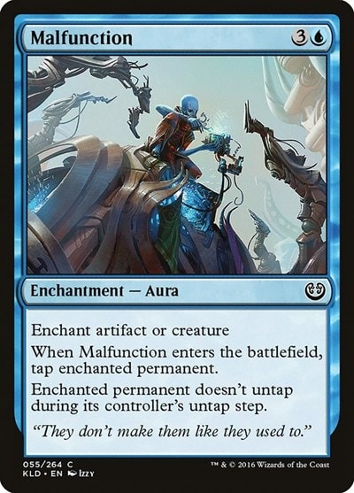 Malfunction (KLD) #55 Common (Heavily Played) Kaladesh Magic: The Gathering: 2016