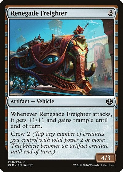 Renegade Freighter (KLD) #230 Common (Lightly Played) Kaladesh Magic: The Gathering: 2016