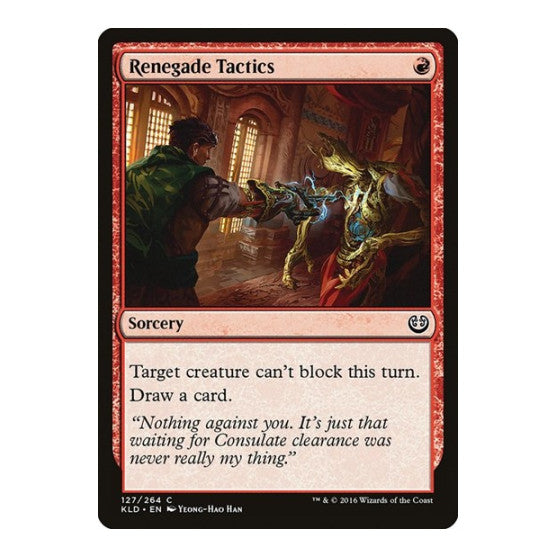 Renegade Tactics (KLD) #127 Common (Lightly Played) Kaladesh Magic: The Gathering: 2016