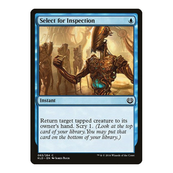 Select for Inspection (KLD) #63 Common (Lightly Played) Kaladesh Magic: The Gathering: 2016