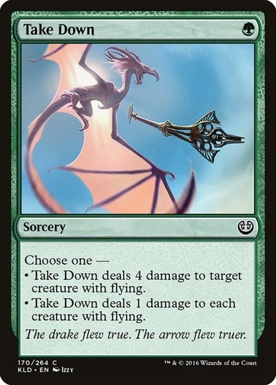 Take Down (KLD) #170 Common (Lightly Played) Kaladesh Magic: The Gathering: 2016