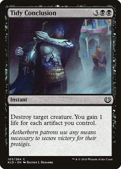Tidy Conclusion (KLD) #103 Common (Lightly Played) Kaladesh Magic: The Gathering: 2016
