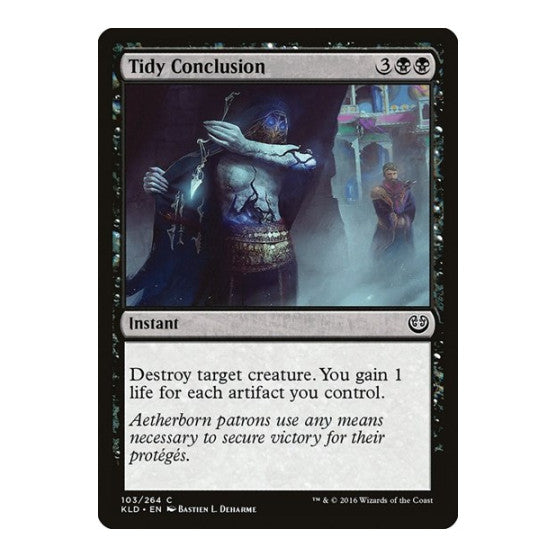 Tidy Conclusion (KLD) #103 Common (Lightly Played) Kaladesh Magic: The Gathering: 2016