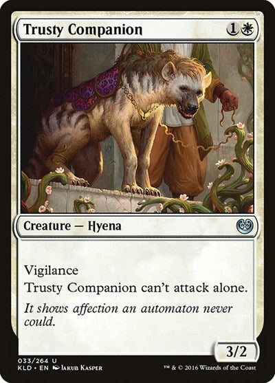 Trusty Companion (KLD) #33 Uncommon (Lightly Played) Kaladesh Magic: 2016