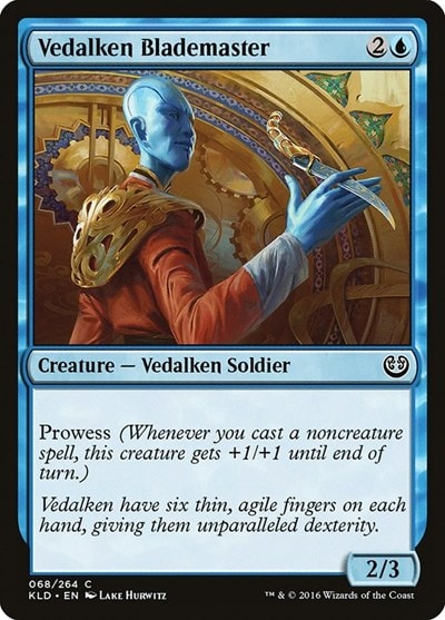 Vedalken Blademaster (KLD) #68 Common (Moderately Played) Kaladesh Magic: The Gathering: 2016
