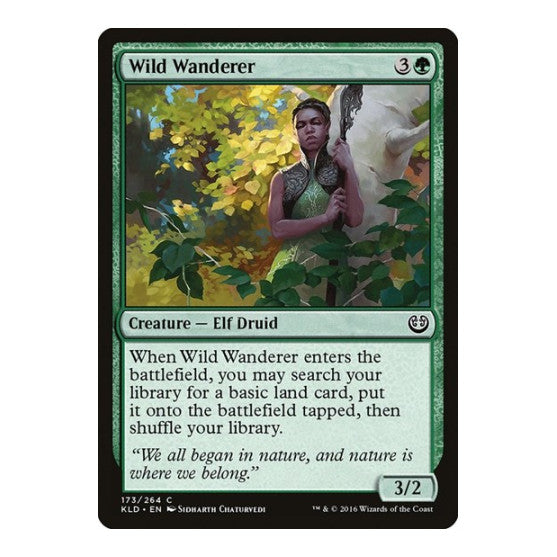 Wild Wanderer (KLD) #173 Common (Lightly Played) Kaladesh Magic: The Gathering: 2016