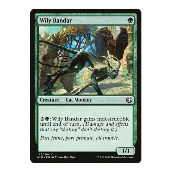 Wily Bandar (KLD) #175 Common (Moderately Played) Kaladesh Magic: The Gathering: 2016