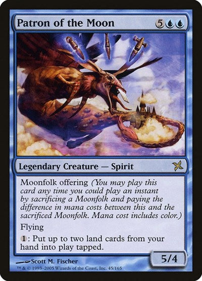 Patron of the Moon (BOK) #45 Rare (Lightly Played) Betrayers of Kamigawa Magic: The Gathering: 2005