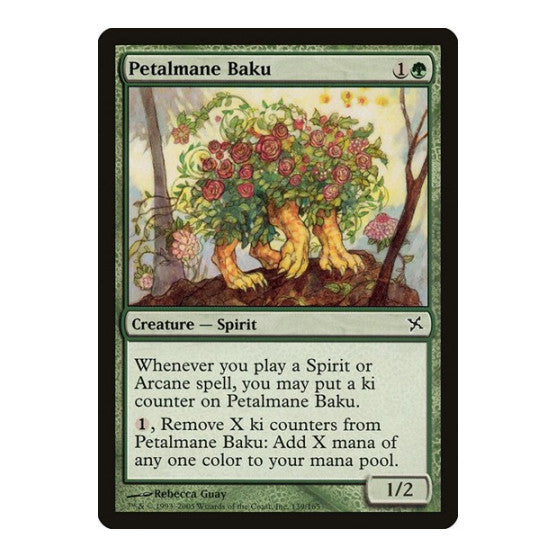 Petalmane Baku (BOK) #139 Common (Lightly Played) Betrayers of Kamigawa Magic: The Gathering: 2005