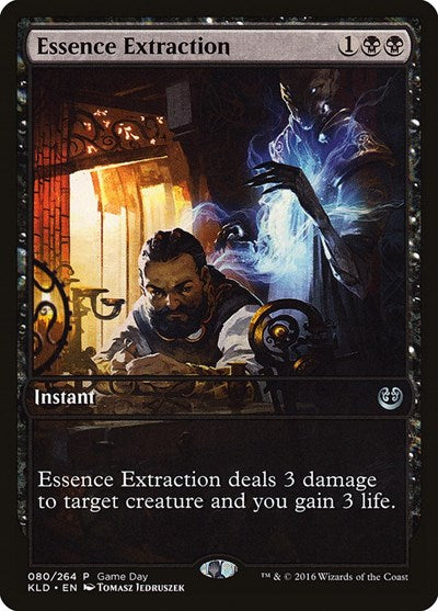 Essence Extraction (GAME) #80 P (Lightly Played) Game Day & Store Championship Promos Magic: The Gathering: 2026
