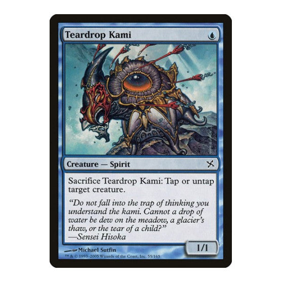 Teardrop Kami (BOK) #55 Common Betrayers of Kamigawa Magic: The Gathering: 2005
