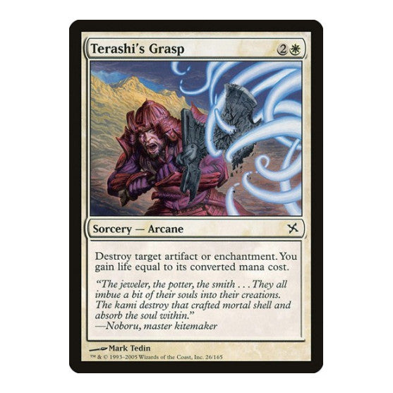 Terashi's Grasp (BOK) #26 Common (Lightly Played) Betrayers of Kamigawa Magic: The Gathering: 2005