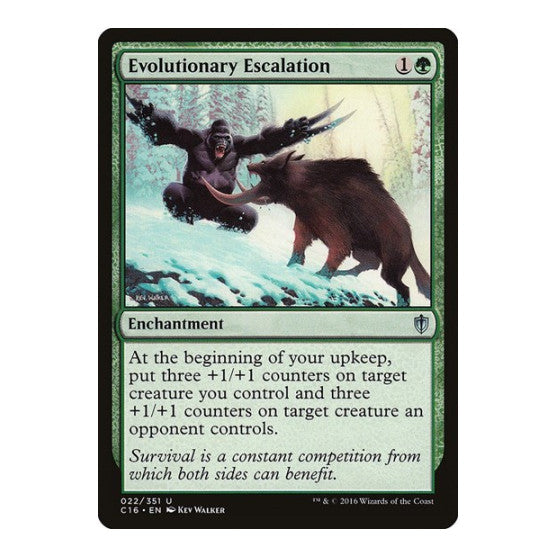 Evolutionary Escalation (C16) #22 Uncommon (Lightly Played) Commander 2016 Magic: The Gathering: 2016